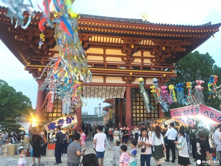 『大阪』四天王寺 七夕之夜地上銀河閃耀