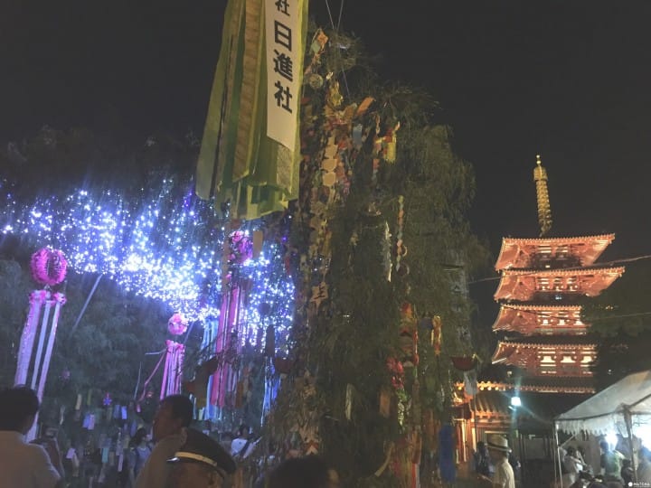 『大阪』四天王寺 七夕之夜地上銀河閃耀
