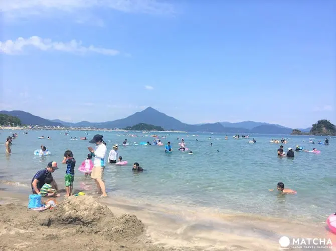 「福井」最輕鬆浪漫的夏日遊！亞洲首個藍旗海灘－和田海灘享受海水浴，欣賞花火大會