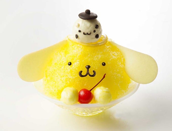 可爱度爆表!“Pompompurin Café”布丁狗咖啡厅夏季限定刨冰!