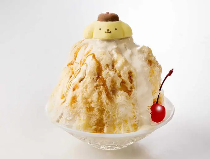 可爱度爆表！“Pompompurin Café”布丁狗咖啡厅夏季限定刨冰！