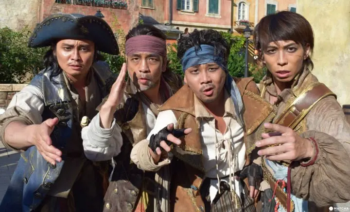 個性的な海賊たちとふれあえるかも？