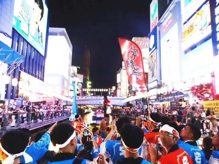 道頓堀川船渡御