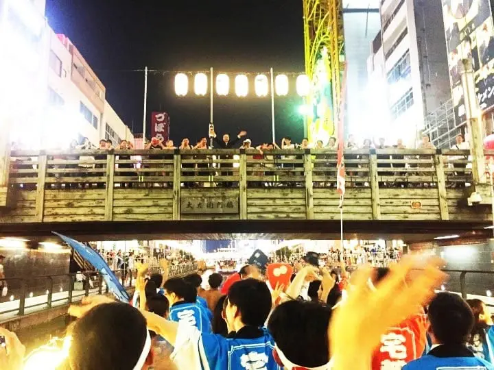 道頓堀川船渡御