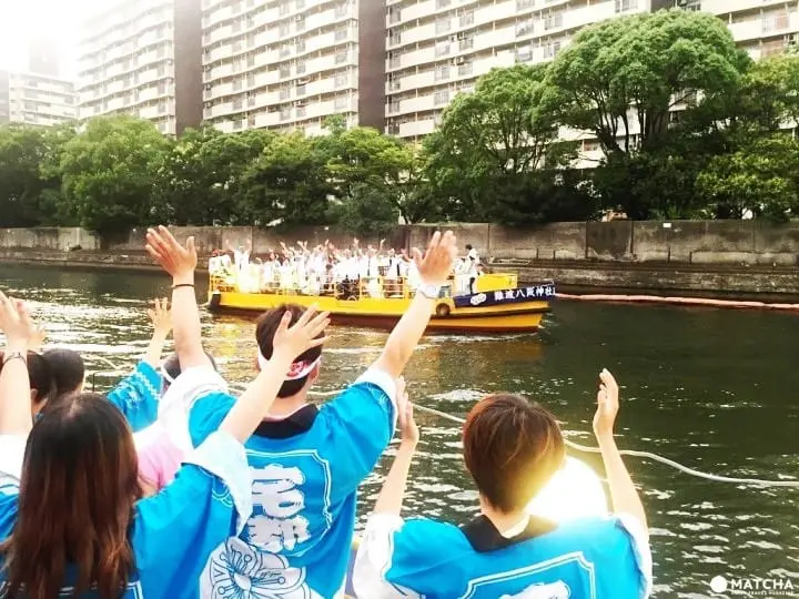 道頓堀川船渡御