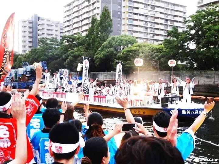 道頓堀川船渡御