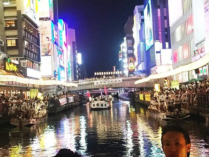 道頓堀川船渡御