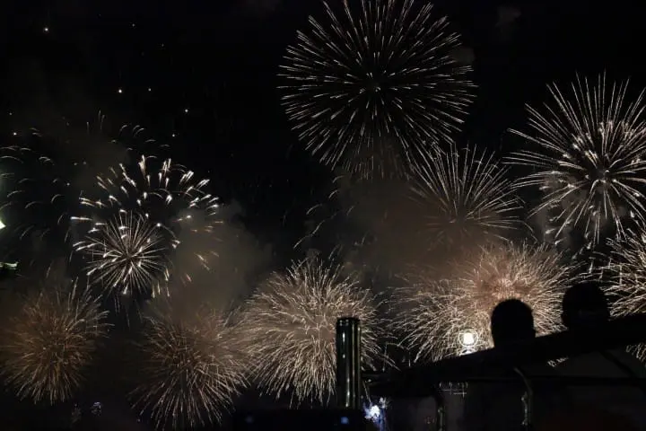 神戶港開港150周年,2017年8月5日15000發煙火閃耀整個神戶港!