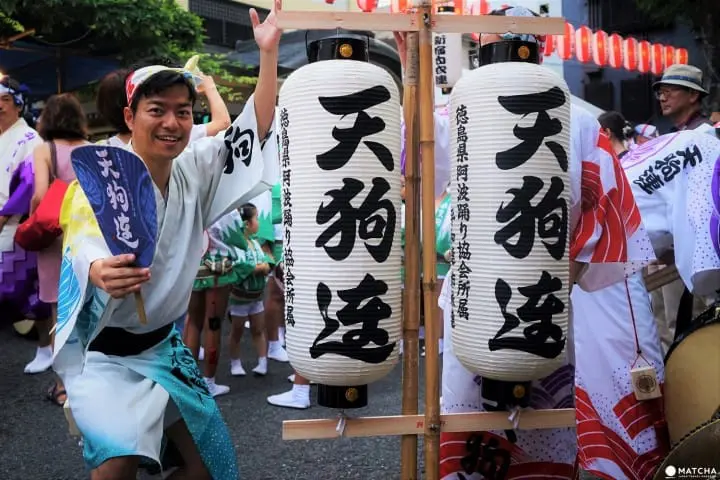 在東京與“Tengu-Ren”一起體驗阿波舞踊“傻瓜之舞”！
