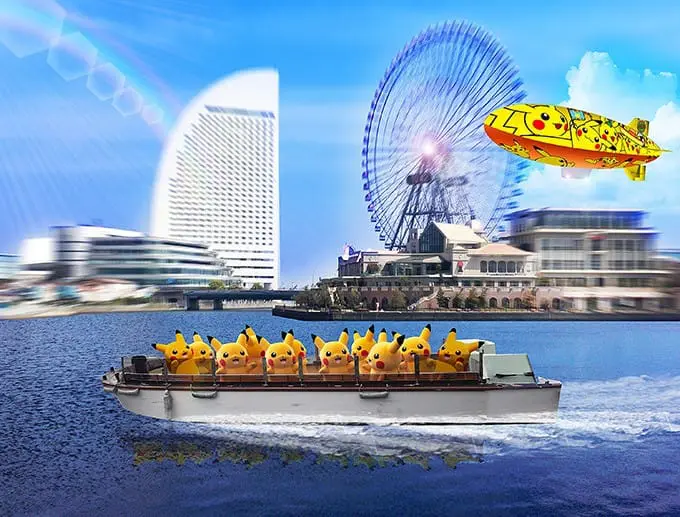 皮卡丘大量出沒！2017年神奇寶貝再度攻佔橫濱！