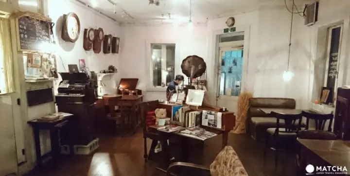 【仙台】在古董包围的空间里喝咖啡吃鲷鱼烧吧！纯吃茶‧星港夜