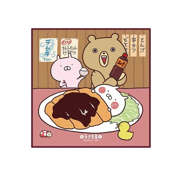 LINE人氣貼圖圓滾滾兔丸辦展覽！「うさまる GALLERY」名古屋PARCO登場！