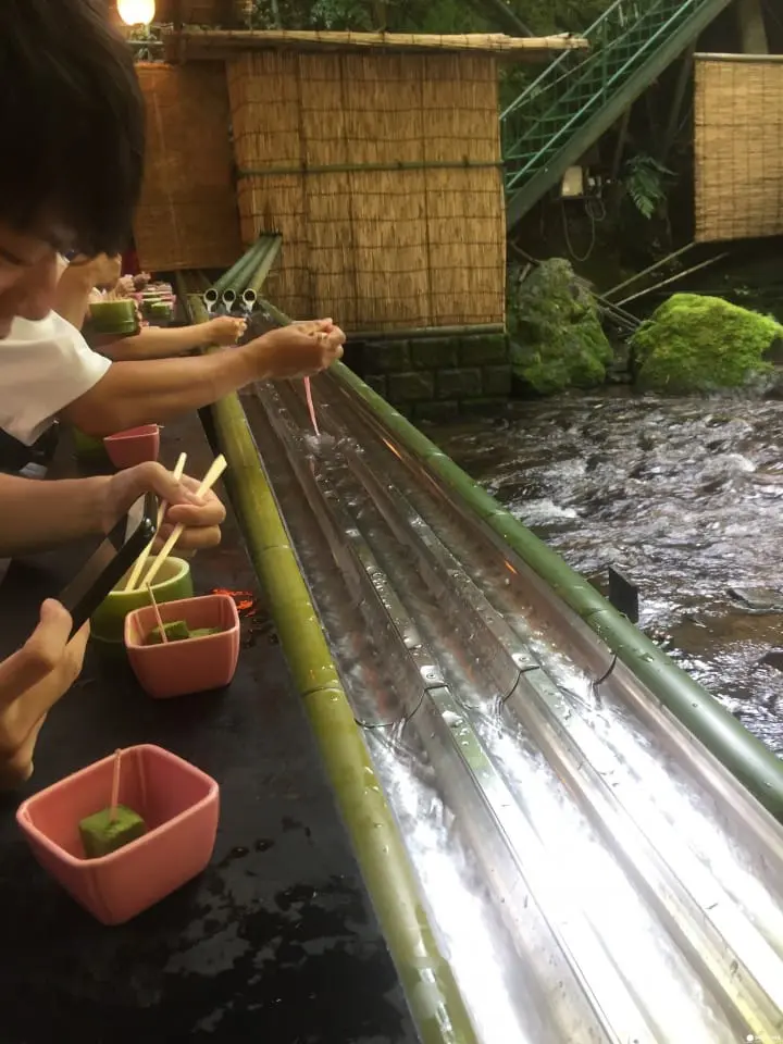 京都夏天必訪-貴船流水涼麵