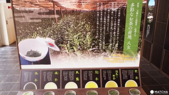 福岡八女市-茶的文化館-說明