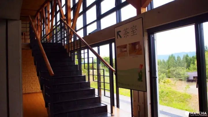 福岡八女市-茶的文化館茶室