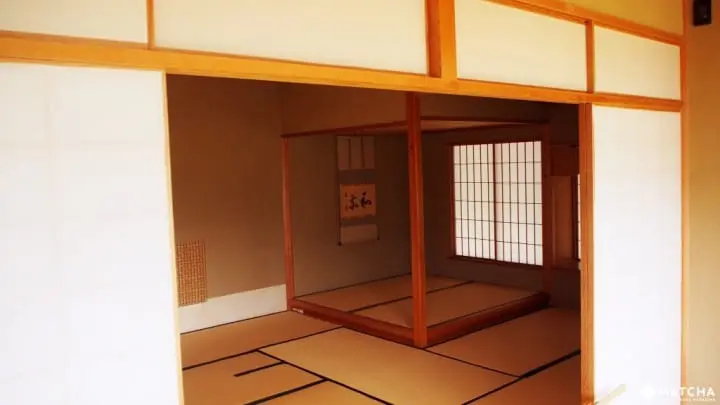 福岡八女市-茶的文化館茶室