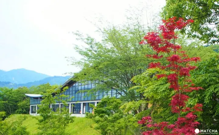 福岡八女市-茶的文化館-建築