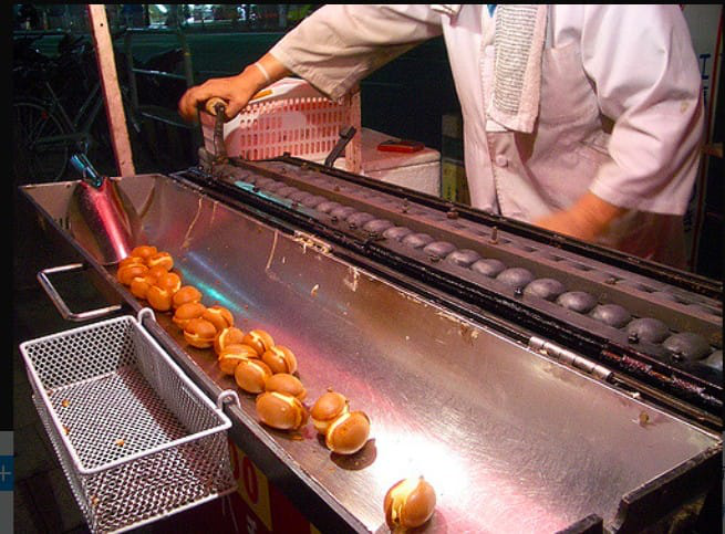 必吃必玩屋台-現烤蜂蜜蛋糕