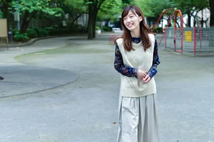 日本關西天氣10月服裝穿搭（背心）