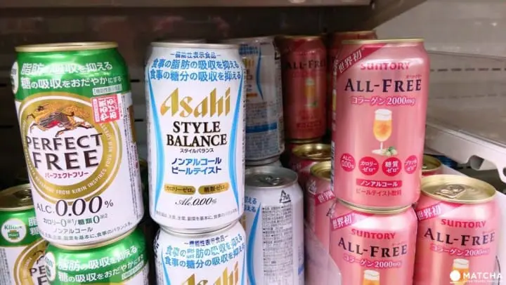日本無酒精啤酒飲料