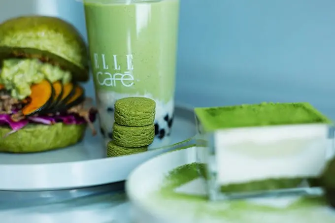 抹茶控注目！ELLE café东京期间限定抹茶季，来试试抹茶汉堡、抹茶甘酒珍奶！