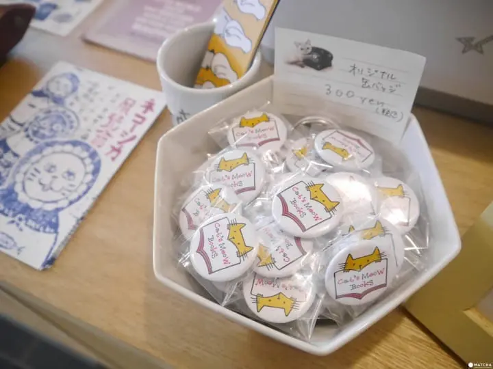 cats meow books 别针