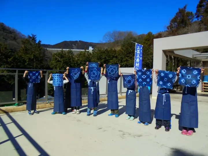 Aizome workshop, Miyagase