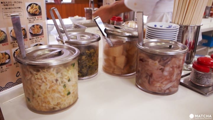 福岡天婦羅專門店ひらお-配菜吃到飽