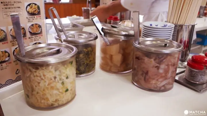 福岡天婦羅專門店ひらお-配菜吃到飽