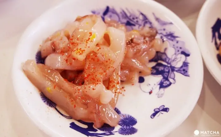 福岡天婦羅專門店ひらお-醃生花枝