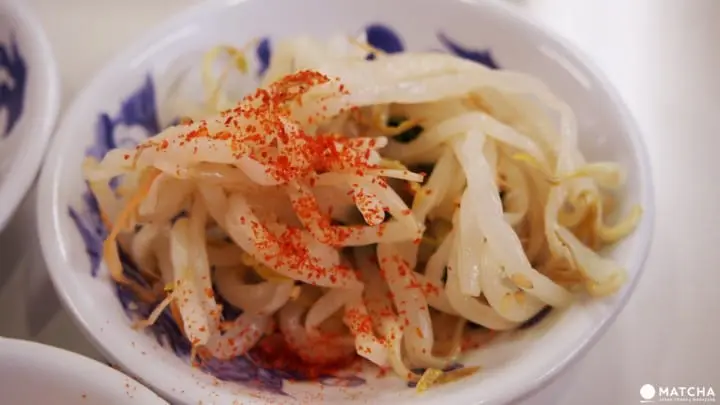 福岡天婦羅專門店ひらお-涼拌醋豆芽