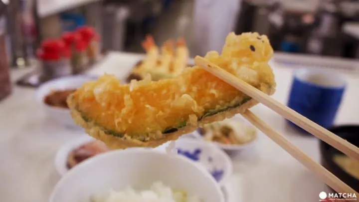 福岡天婦羅專門店ひらお-南瓜