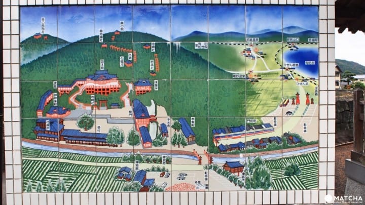 佐賀縣祐德稻荷神社-賞楓地圖