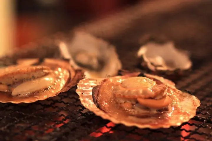 ホタテの浜焼き