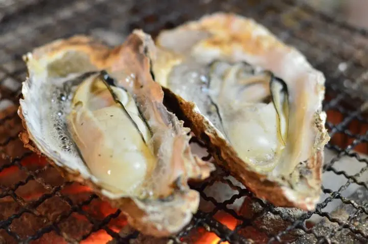 焼き牡蛎