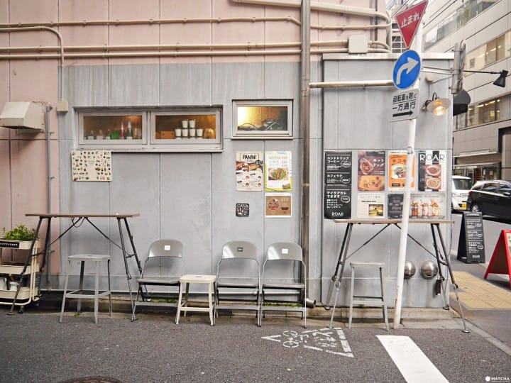 Roar coffeehouse Roastery側門