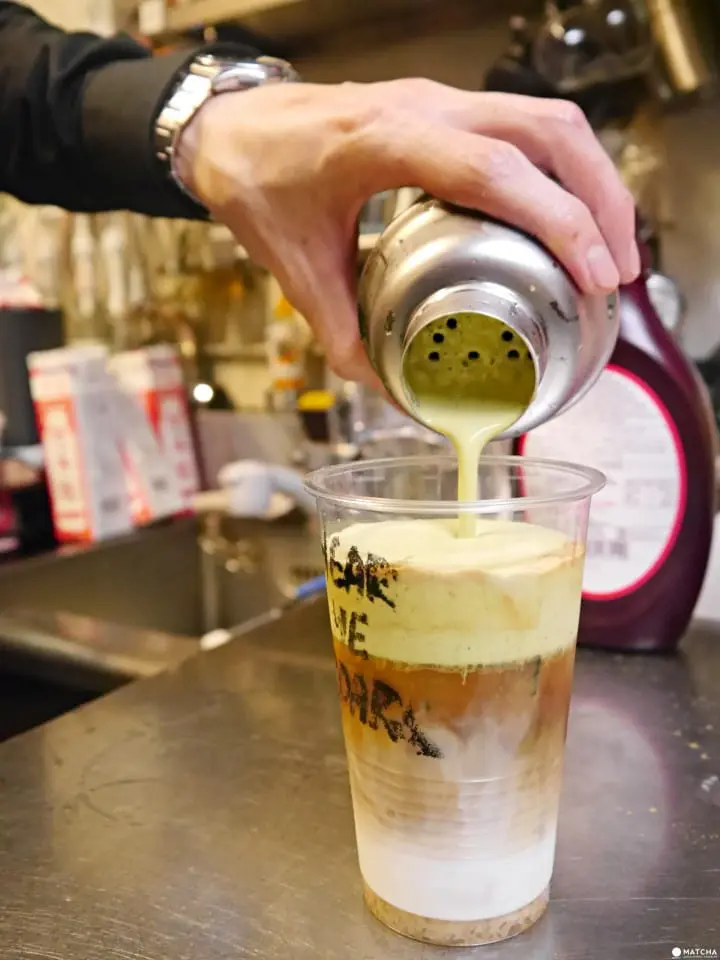 Roar coffeehouse Roastery手摇奶油拿铁