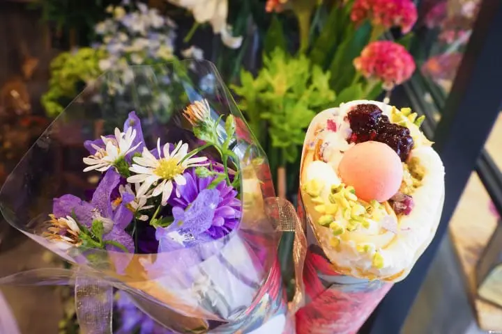 TAJIMAJI可丽饼&花束