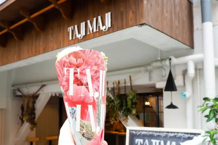 TAJIMAJI 可丽饼、店外观