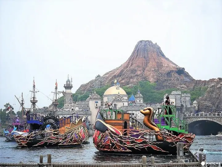 ディズニーシーショーの船