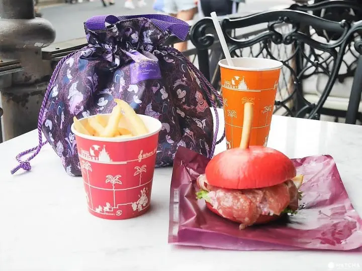 リンゴのバーガー