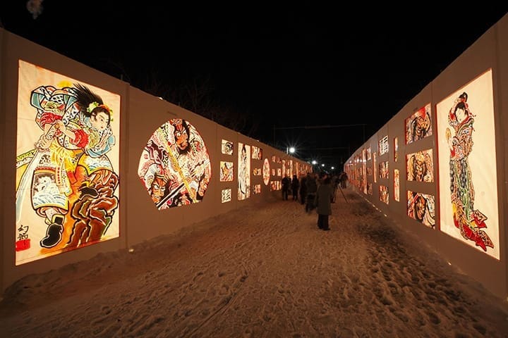 雪燈籠祭