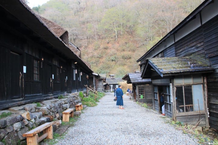 【秋田】秋田秘境温泉 乳头温泉鹤の汤、田沢湖半天散策