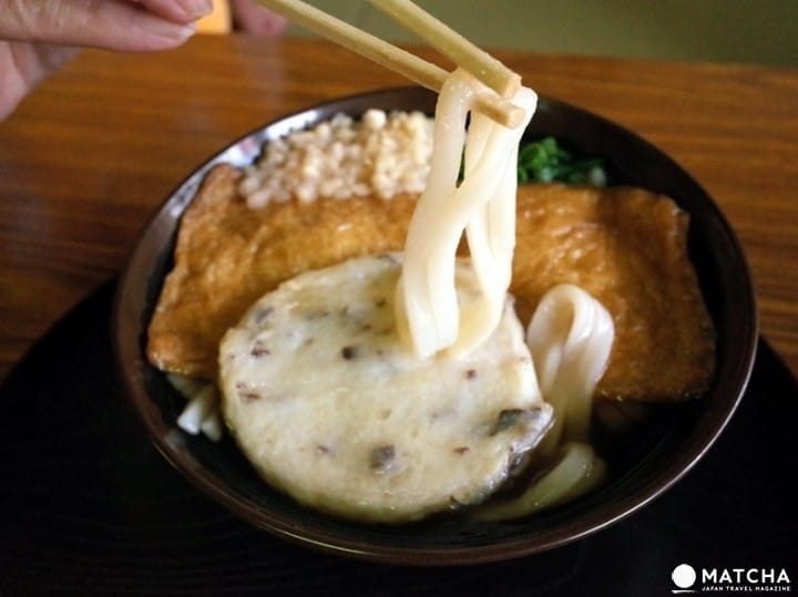 吃了大阪天满宫的美食“不会失败的乌冬面”, 一路开挂变身考神