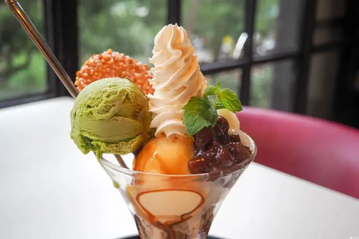 九月堂 抹茶百匯聖代