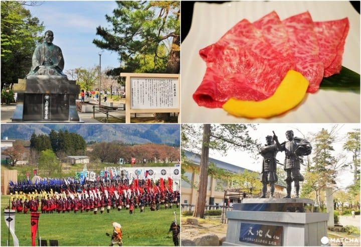 【山形】充满上杉一族足迹与和牛香的城町─米泽市