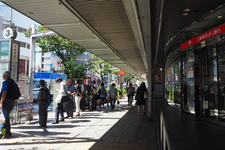 都營一日通票：門前仲町巴士站