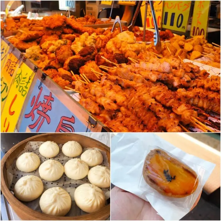 都營一日通票：砂町銀座商店街 小吃