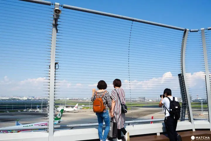 羽田機場國際航廈 飛機展望台2