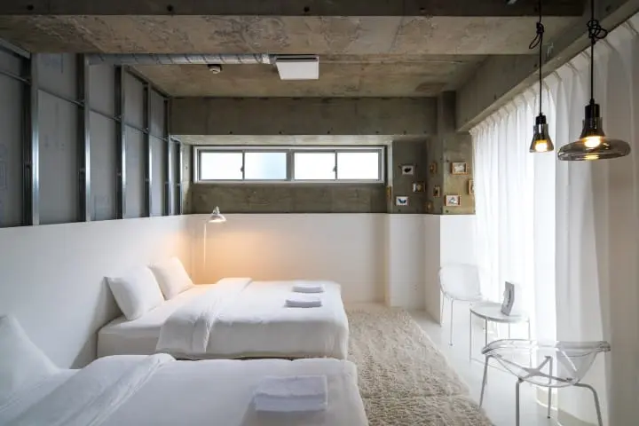 【东京】来去艺廊住一晚！NIBUNNO设计旅店